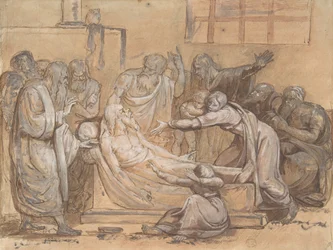 Morte de Sócrates, século XIX.