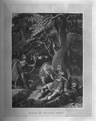 Morte de William Rufus, 1838