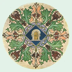 Decoração da Catedral de Barcelona, Espanha, 1928.