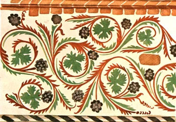 Decoração em Doberan Minster, Bad Doberan, Mecklemburgo, Alemanha, 1928.