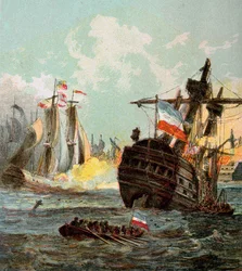Derrota da frota holandesa, 1666 c1850s
