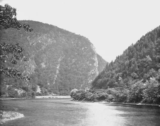 Delaware Water Gap, Condado de Monroe, Pensilvânia, EUA, c1900.