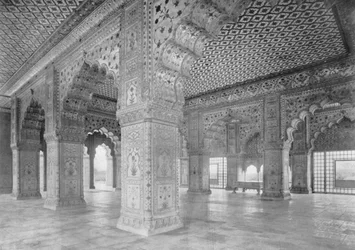 Delhi. O Dewan-i-Khas, c1910.