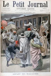 Partida dos Madagascar, Exposição Universal de 1900, Paris, 1900