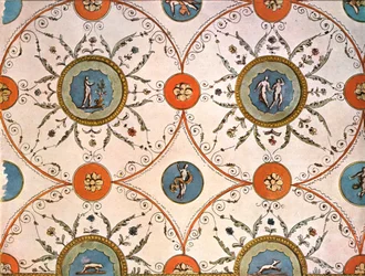 Projeto para uma pintura no teto, Itália, 1928.