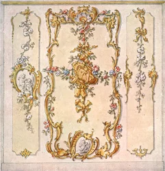Projeto para uma decoração mural, Alemanha, 1928.