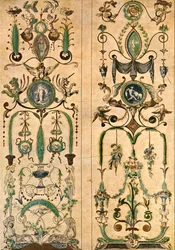Projeto para uma pintura mural, França, 1928.