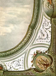 Projeto para decoração de teto, Itália, 1928.