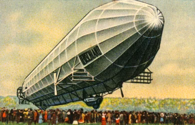 Alemanha LZ 7 zeppelin, 1910, 1932.