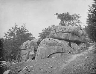 Devils Den, Gettysburg, Pensilvânia, c1897.