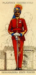 Forças estaduais de Dhrangadhra, 1936.