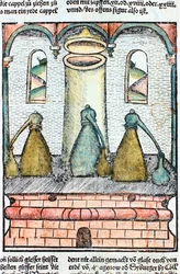 Destilação, 1500