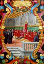 Doge de Veneza e seu conselho, final do século XVI