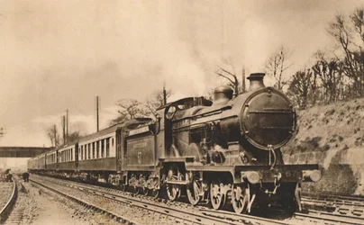 Abaixo Continental Pullman Limited Express, c1920s.