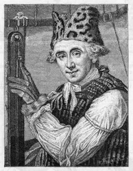 Dr. John Jeffries, balão americano, 1786