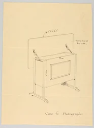 Desenho, Desenho para Mala Tilt-Top para Fotografias