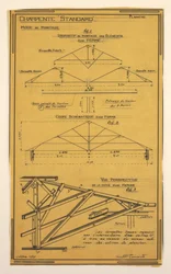 Desenho, Desenho para uma Casa em Massa Desenhada por Hector Guimard, Construção de Molduras