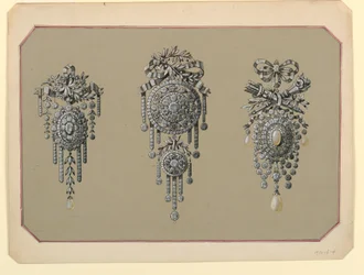 Desenho, Design para três broches