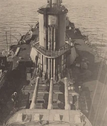 Dreadnought Imperator Aleksandr III em Bizerte, 1920, 1920.