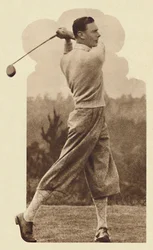 Drive - jogando para os generais em uma partida contra os almirantes, c1926 1937.
