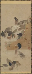 Patos, período Edo, século XVIII.
