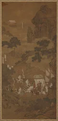 Duque Wen de Jin Recuperando Seu Estado, século XVI-XVII.