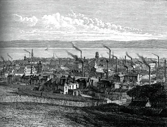 Dundee, Escócia, c1880