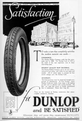 Propaganda da Dunlop, 1923