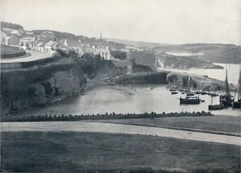 Dunmore - a cidade e o porto, 1895