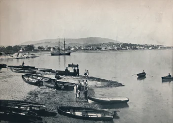 Dunoon - vista sobre o Clyde, 1895