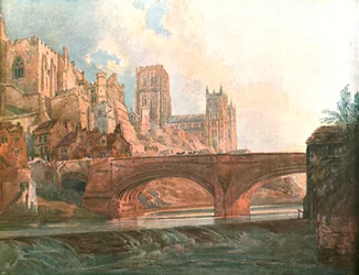 Catedral de Durham, c1800, c1900.