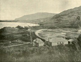 Eagle-Hawk Neck, Península de Tasman, 1901.