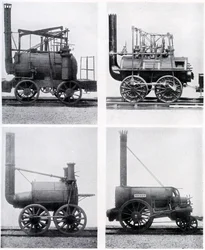 Locomotivas antigas, século XIX, c1920