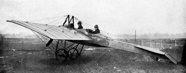 Monoplano inicial, c1900s