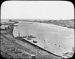 East London, África do Sul, c1890