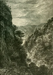 Desfiladeiro de Ebbor, 1898.