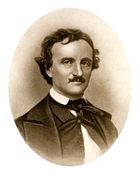 Edgar Allan Poe, poeta americano, escritor de contos, editor e crítico, 1909