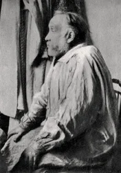 Edgar Degas, pintor impressionista francês, 1894