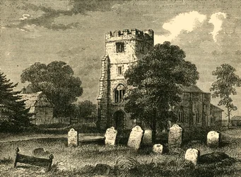 Igreja de Edmonton, 1790, c1876.