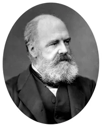 Edward Armitage, pintor, professor e professor britânico da Royal Academy, 1877