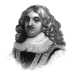 Edward Hyde, 1º Conde de Clarendon, historiador e estadista inglês do século XVII, c1850