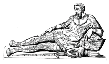 Efígie de Philippe de Chabot, Almirante da França, c1570, 1870