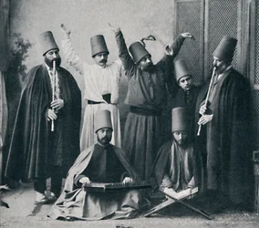 Dervixes dançantes egípcios, 1912