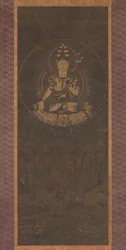 Kannon de onze cabeças no Monte Fudaraka, século XIII.