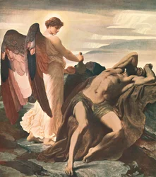 Elias no Deserto, 1877-1878, c1902.
