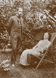 Emil, Anna e Nikolai Medtner, 1900
