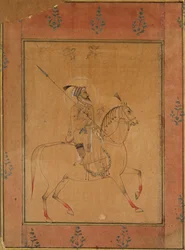 Imperador Shah Jahan, final do século XVII.