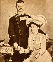 Fim da dinastia sérvia, c1903, 1933.