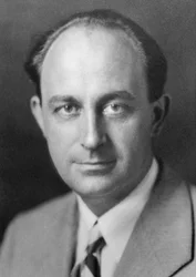 Enrico Fermi, físico nuclear americano nascido na Itália, c1938
