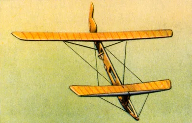 Avião modelo Ente, 1932.
